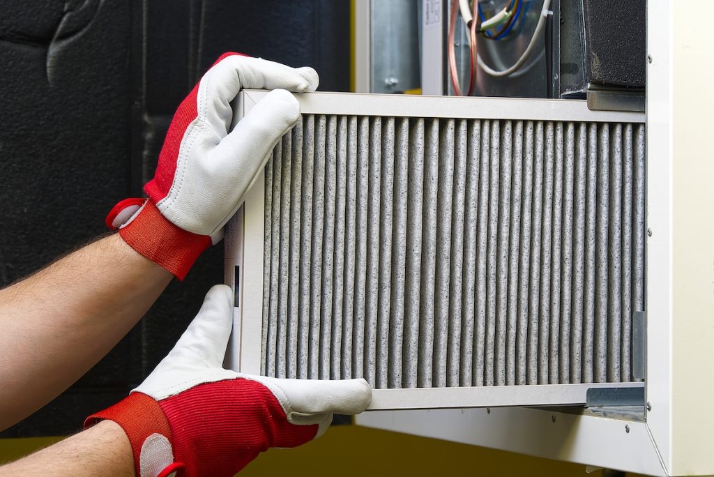 Air-filter-replacement